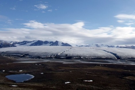 Global warming is thawing Siberia's permafrost.